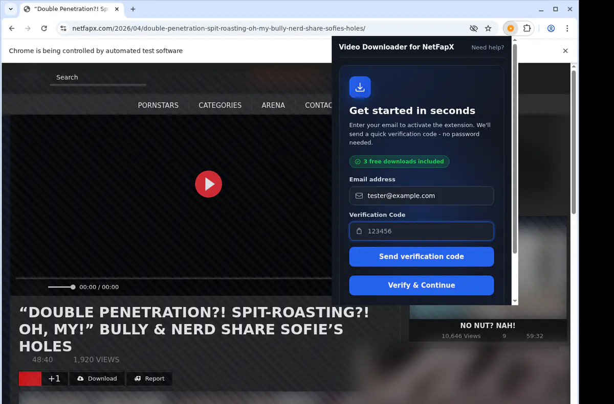 Netfapx Video Downloader screenshot 4